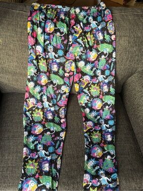 Rick And Morty Pajama Bottoms